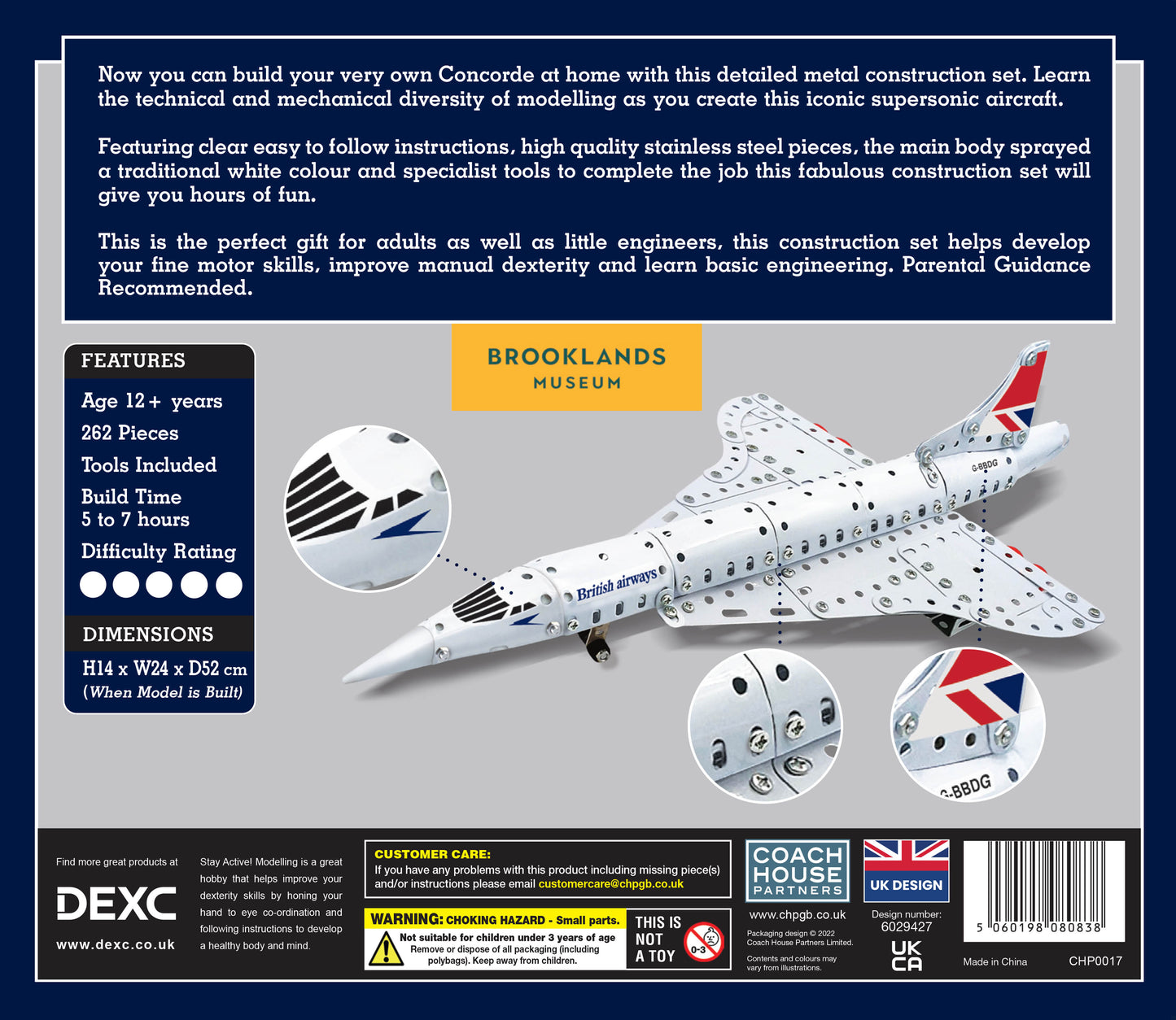 Concorde Metal Construction Set