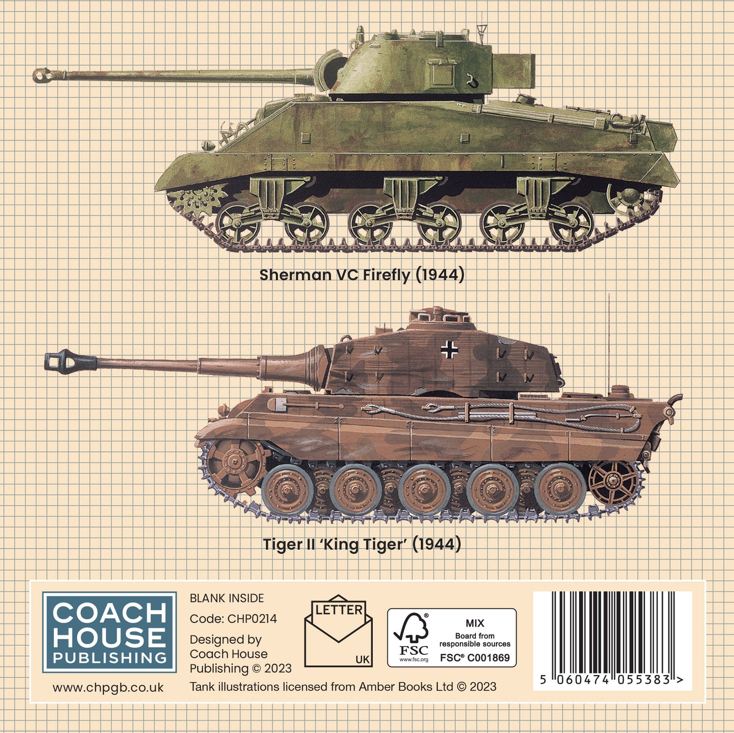 Tanks Greetings Card (150x150 Blank)