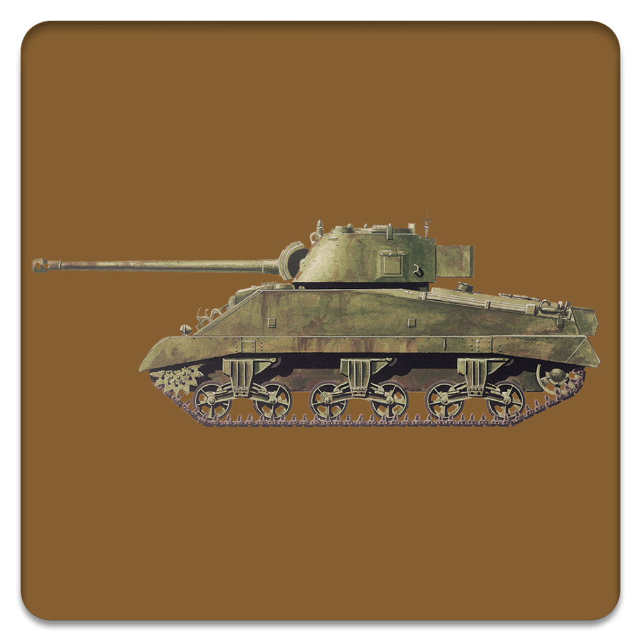 Tanks Bamboo Drinks Coaster