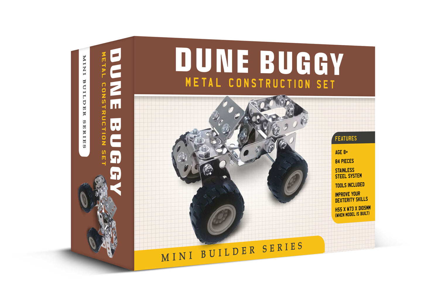 Mini Builder Series Dune Buggy Metal Construction Set