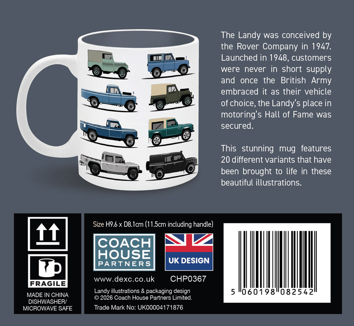 Landy Ceramic Mug with Gift Box (11oz)