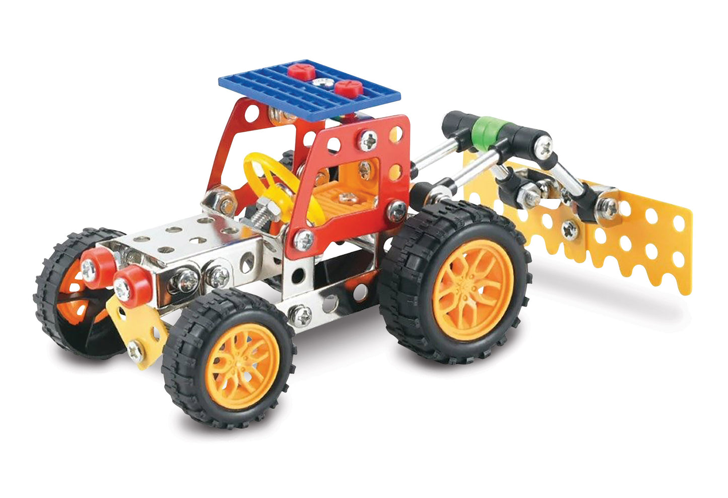 Mini Builder Series Tractor Metal Construction Set