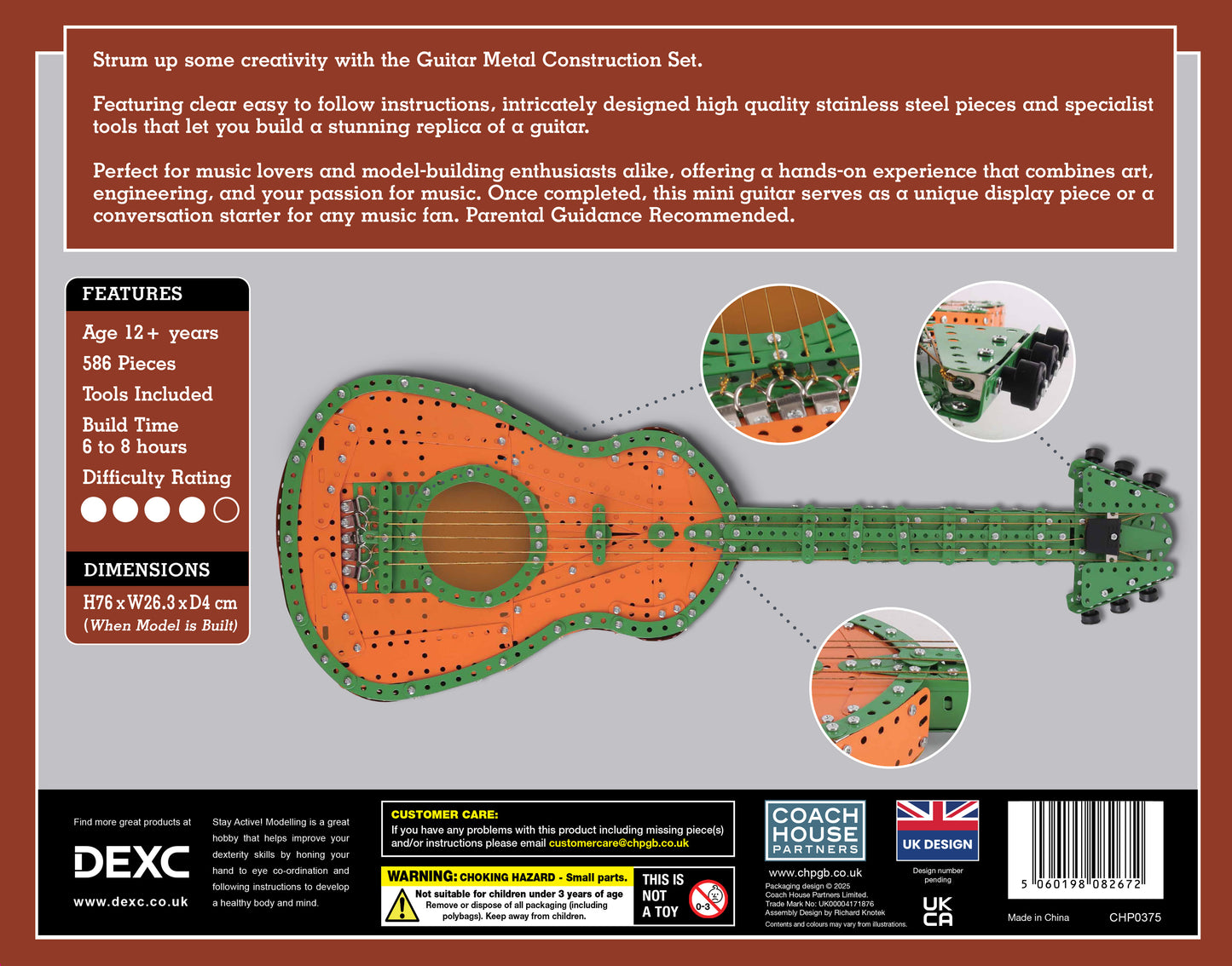Guitar Metal Construction Set