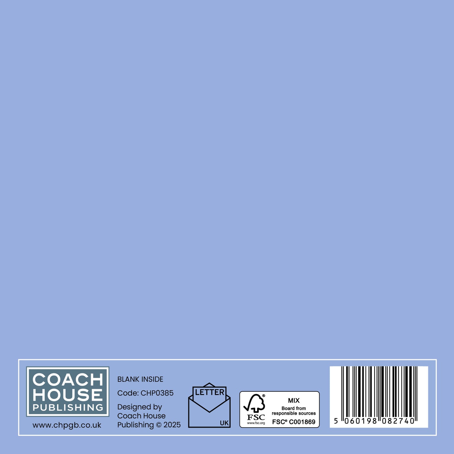 British Birds Greetings Card (150x150 Blank)