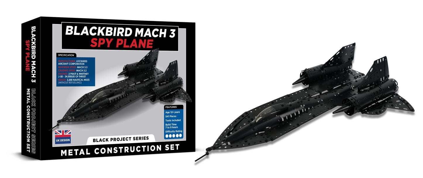 Blackbird SR71 Airplane Construction Set