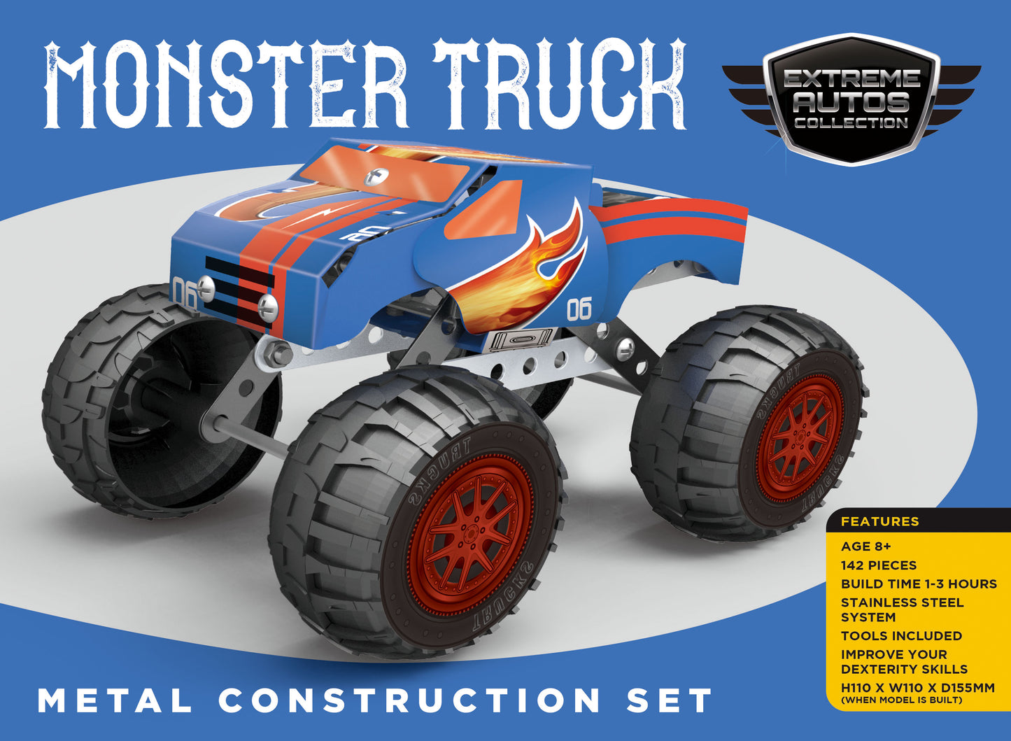 Monster Truck Metal Construction Set