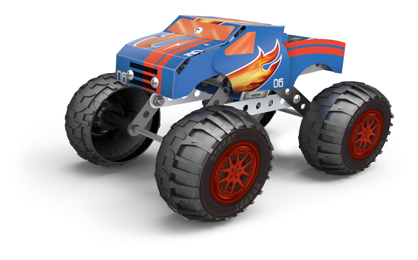 Monster Truck Metal Construction Set