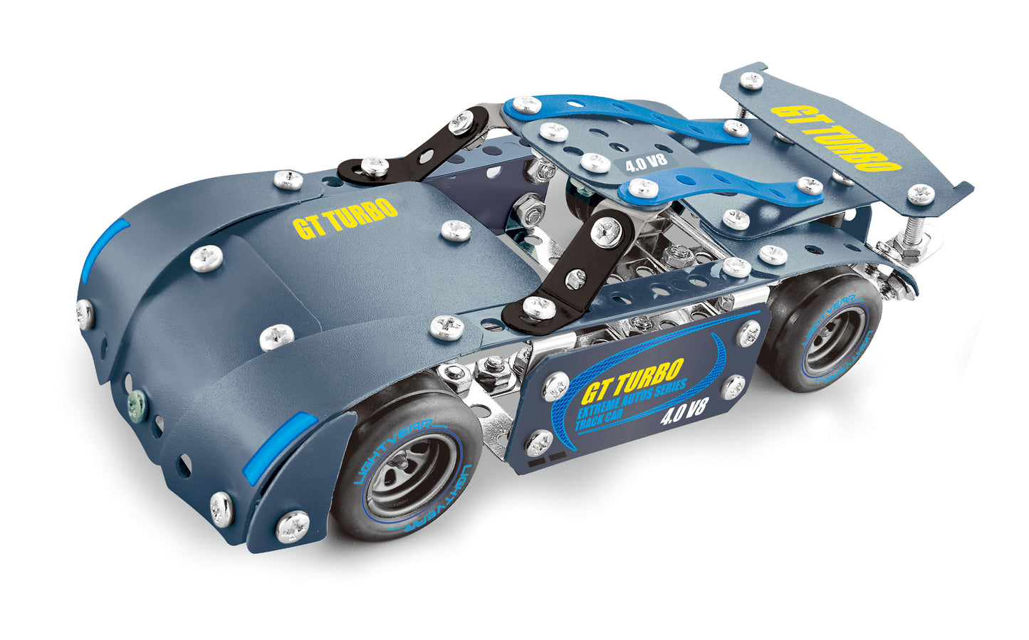 Track Car Metal Construction Set