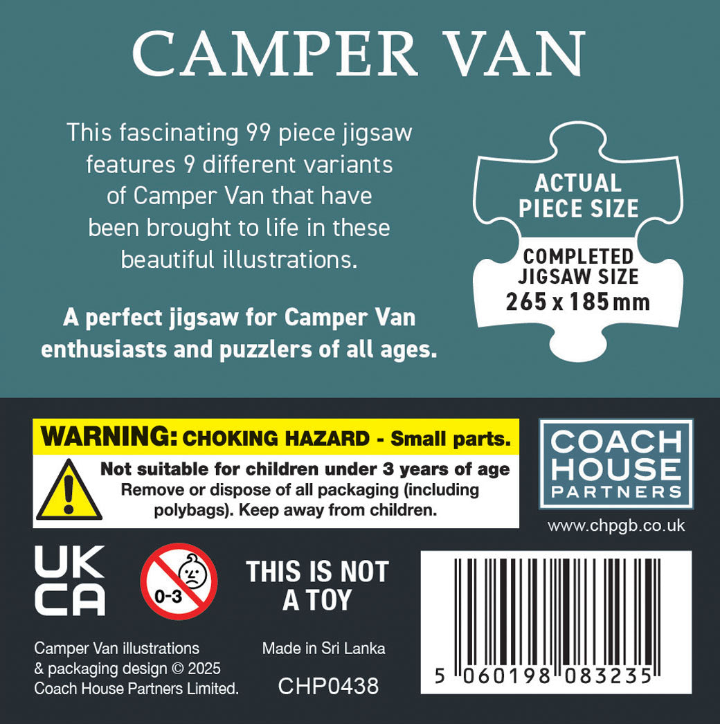 Camper Van 99 Piece Jigsaw