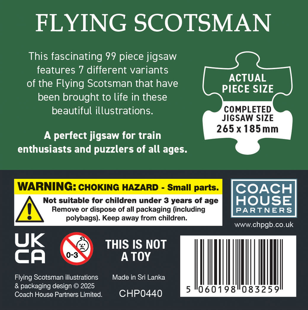 Flying Scotsman 99 Piece Jigsaw