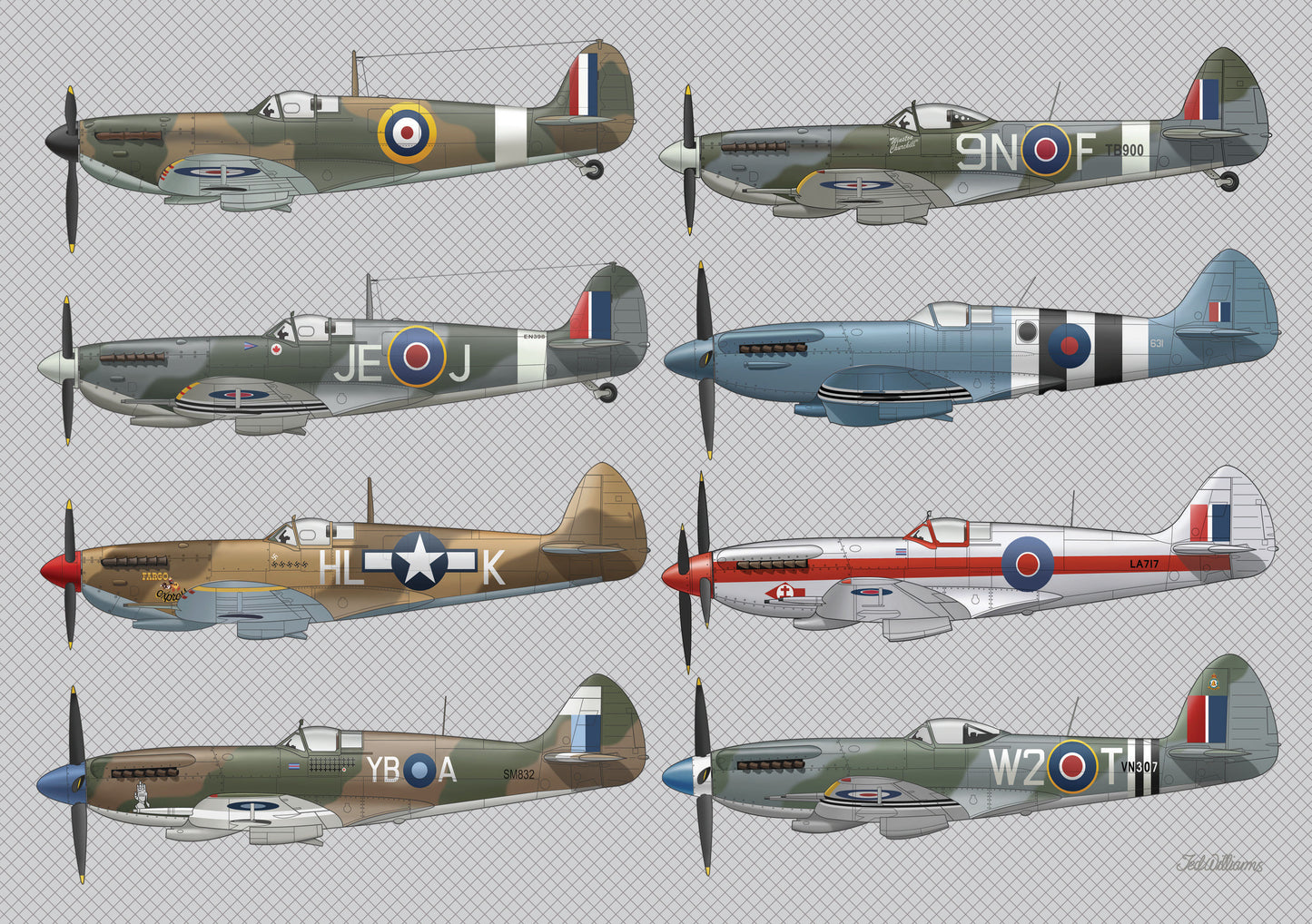 Spitfire 99 Piece Jigsaw
