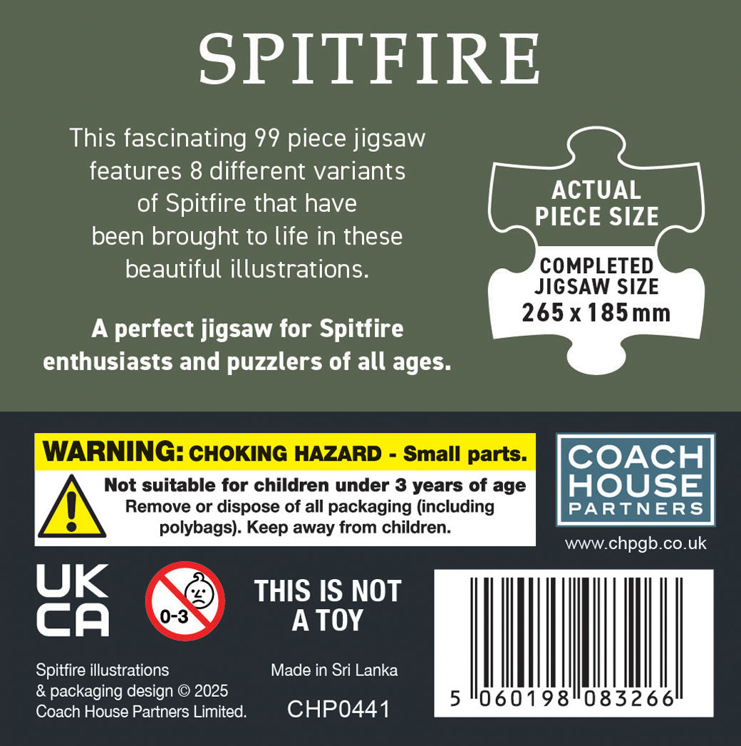 Spitfire 99 Piece Jigsaw