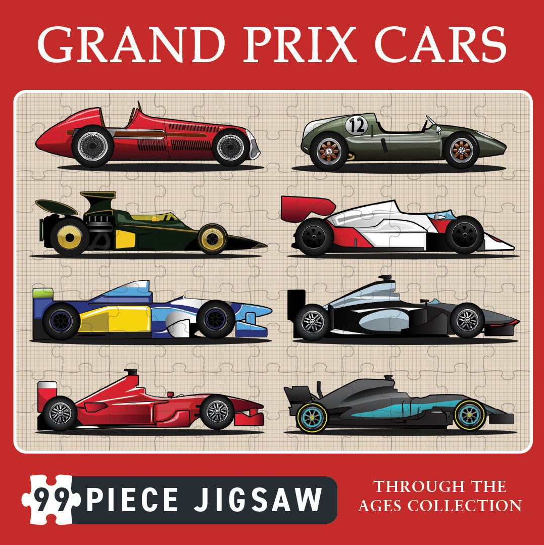 Grand Prix Cars 99 Piece Jigsaw