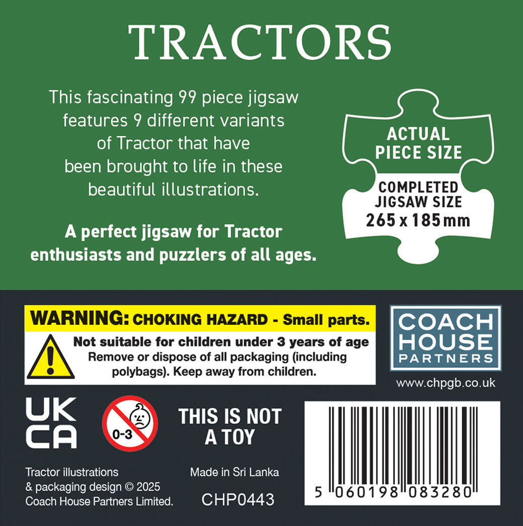 Tractors 99 Piece Jigsaw