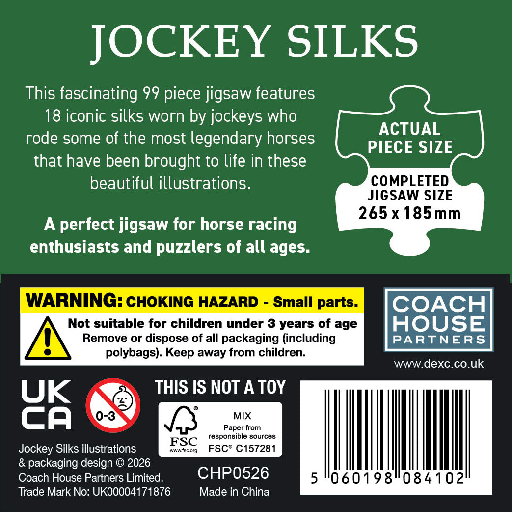 Jockey Silks 99 Piece Jigsaw