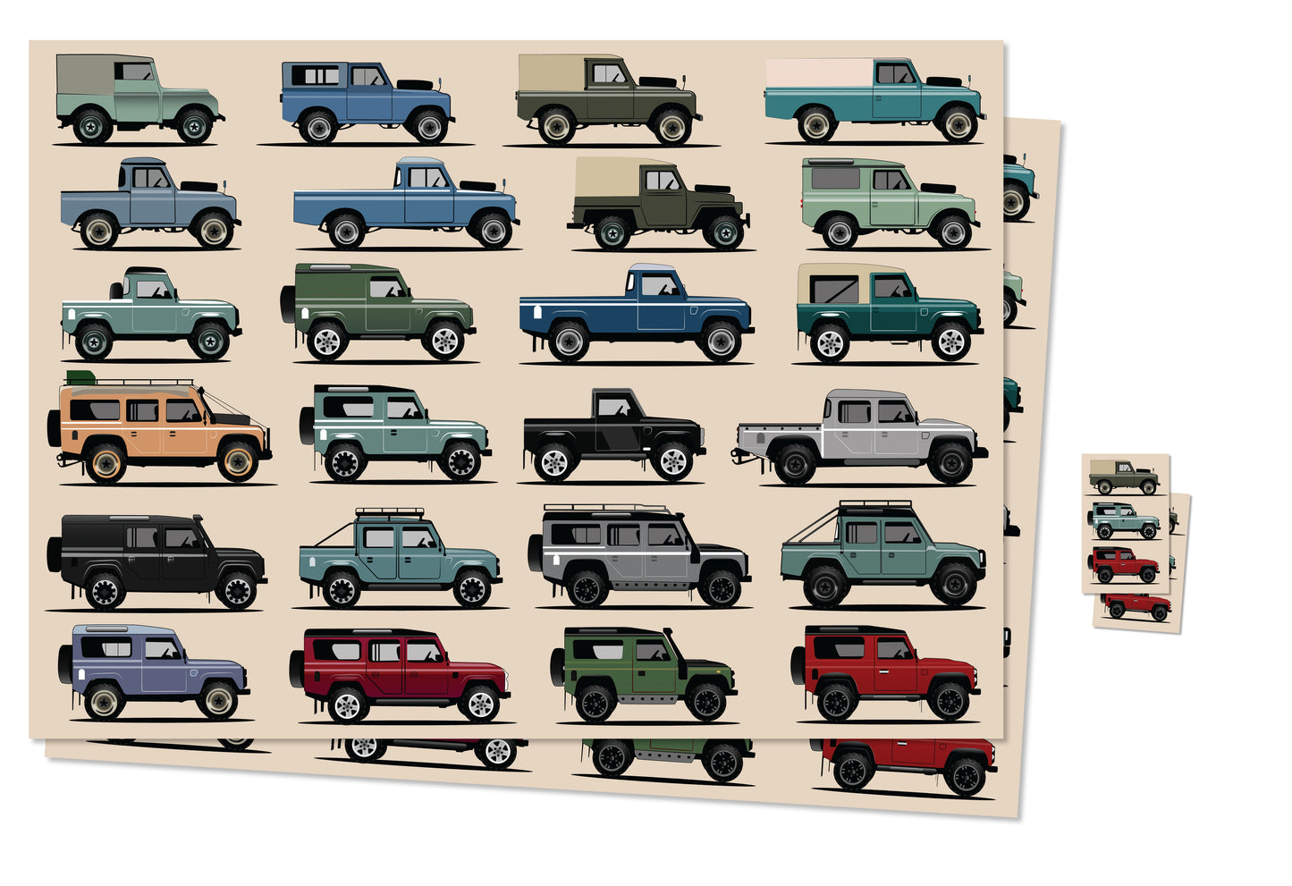 Landy Gift Wrap + Gift Tag x2