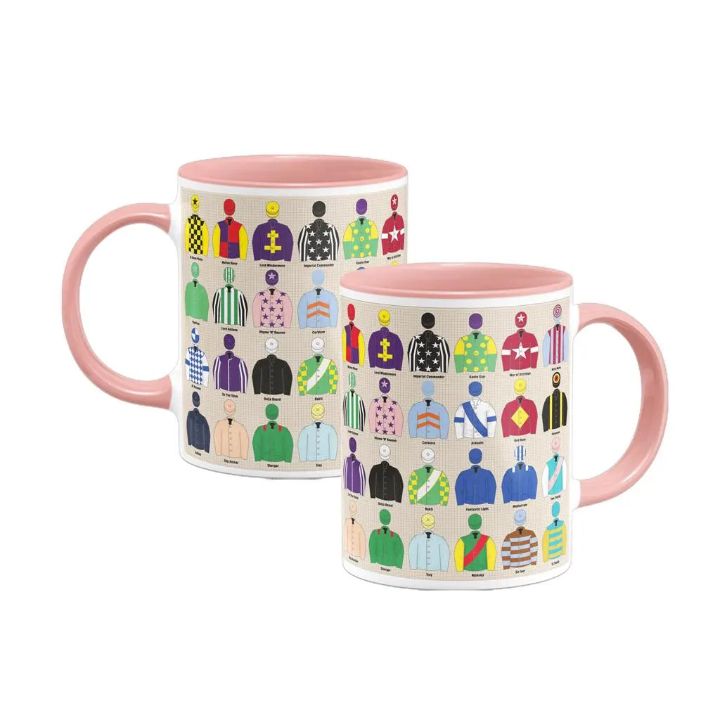 Vintage Jockey Silks Mug