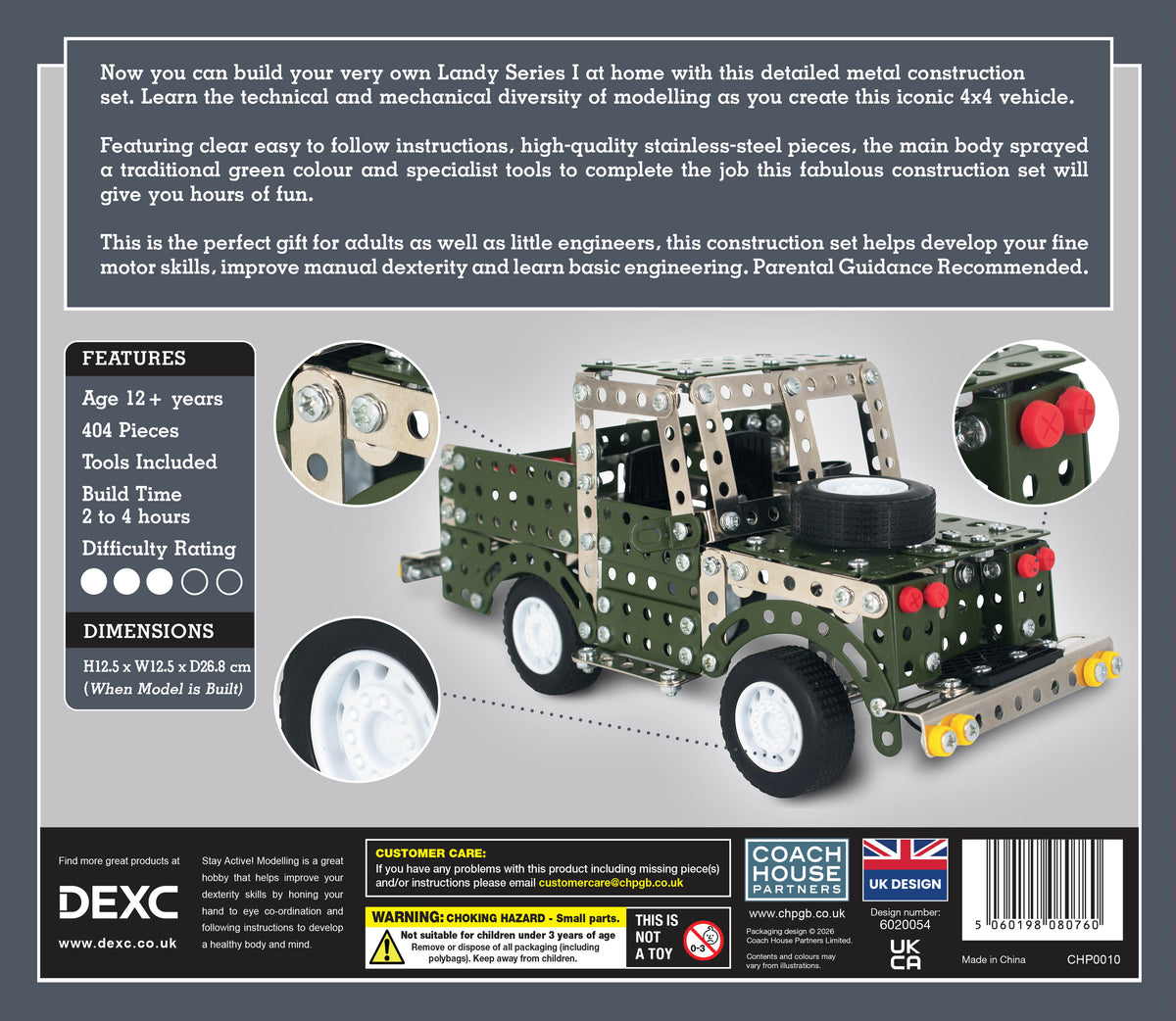 Landy Metal Construction Set