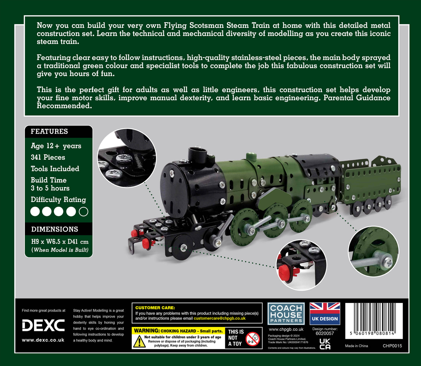 Flying Scotsman Metal Construction Set