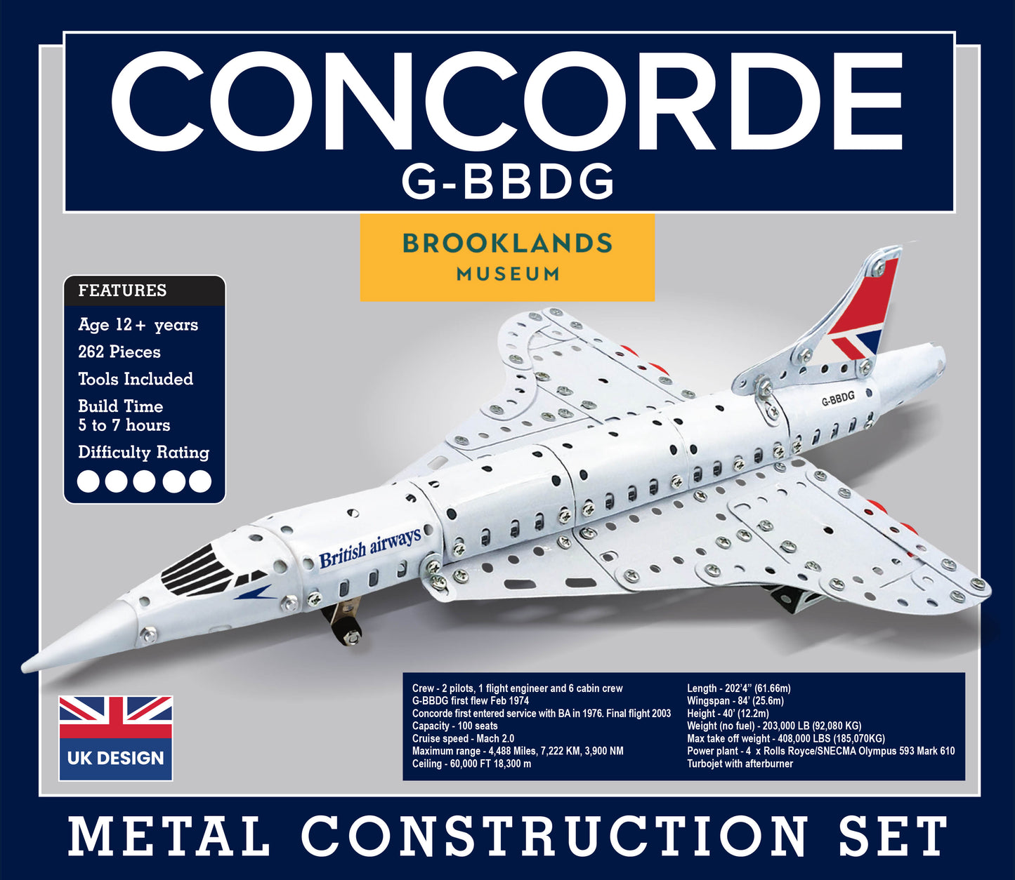 Concorde Metal Construction Set