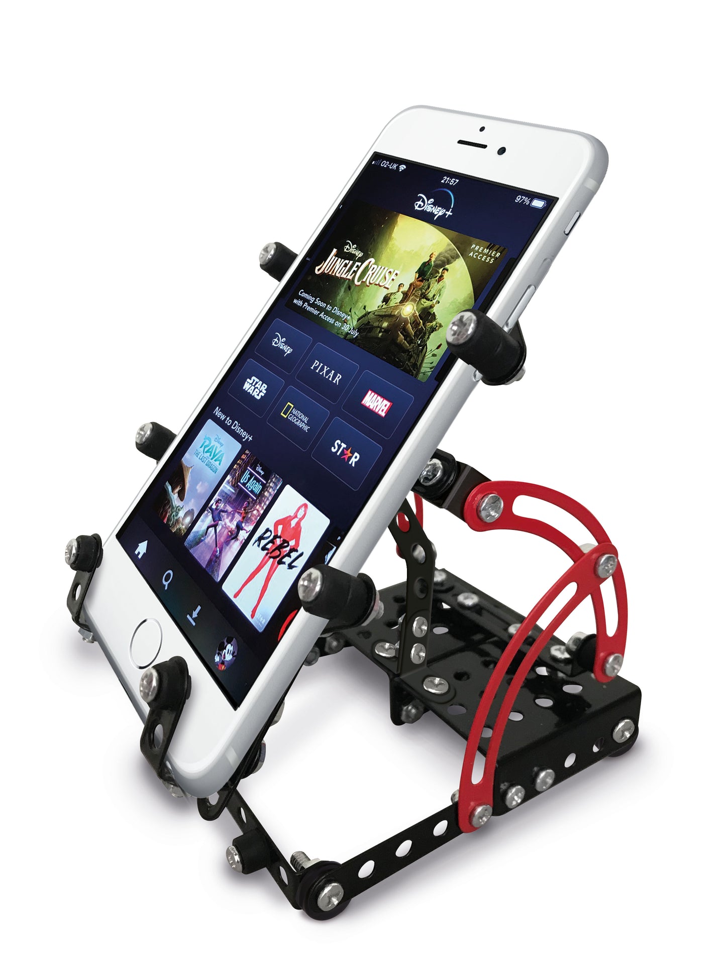 Make Your Own Metal Mobile Phone Holder (Black)