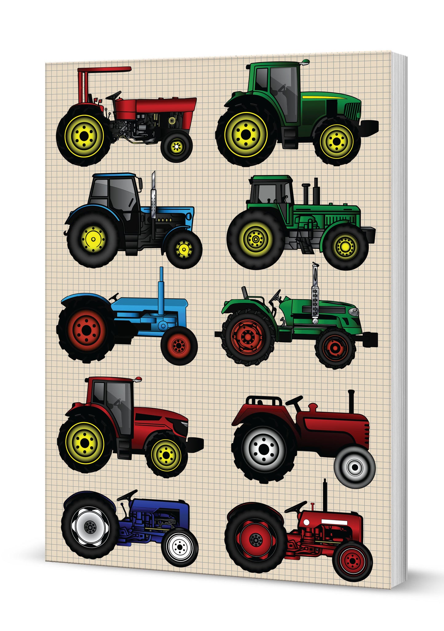 Tractors Softback A5 Notebook