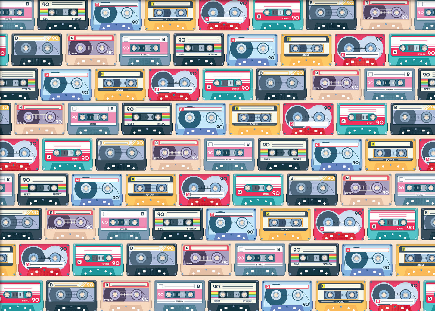 Cassettes 1000 Piece Jigsaw