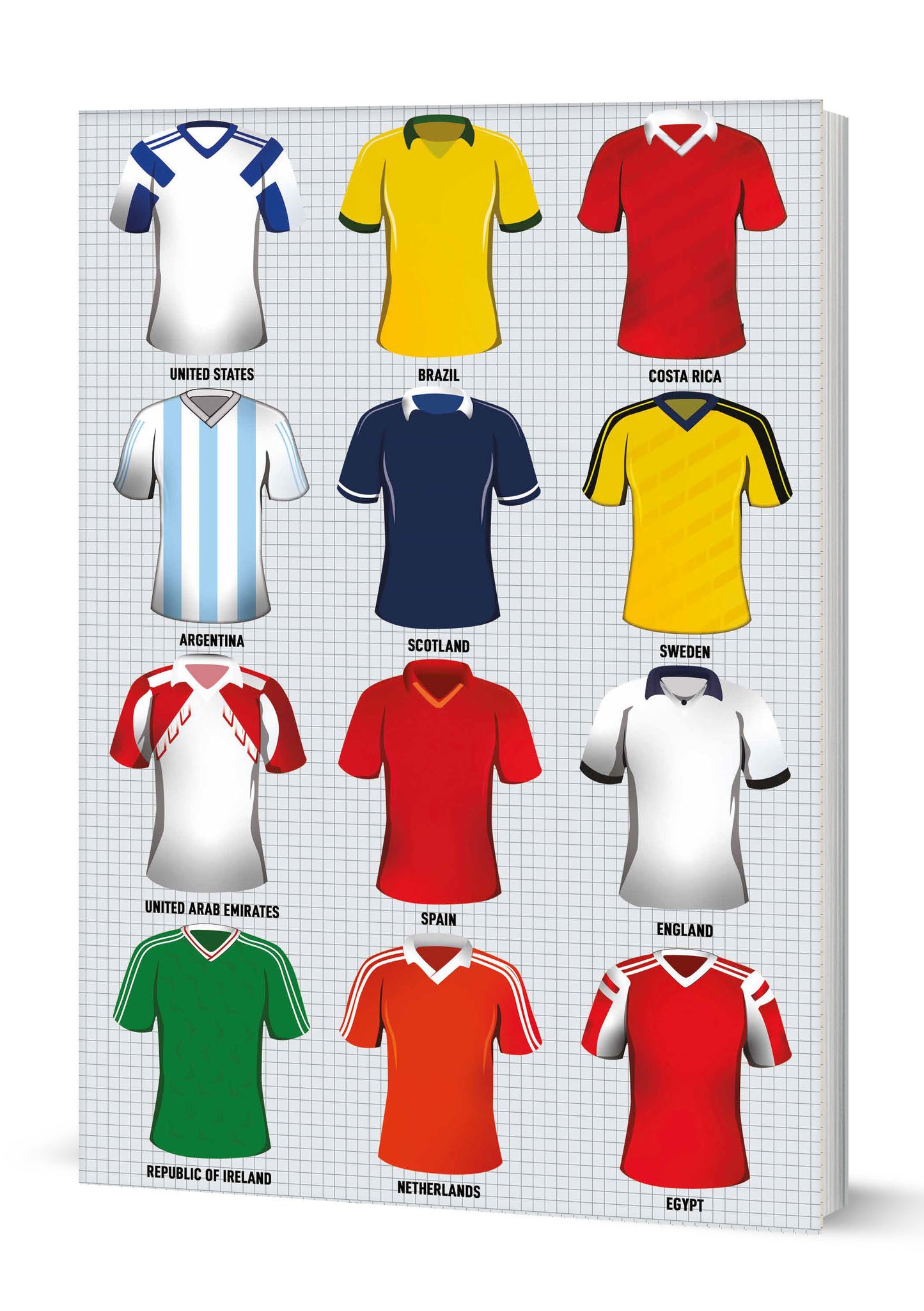Vintage Football Tops A5 Notebook
