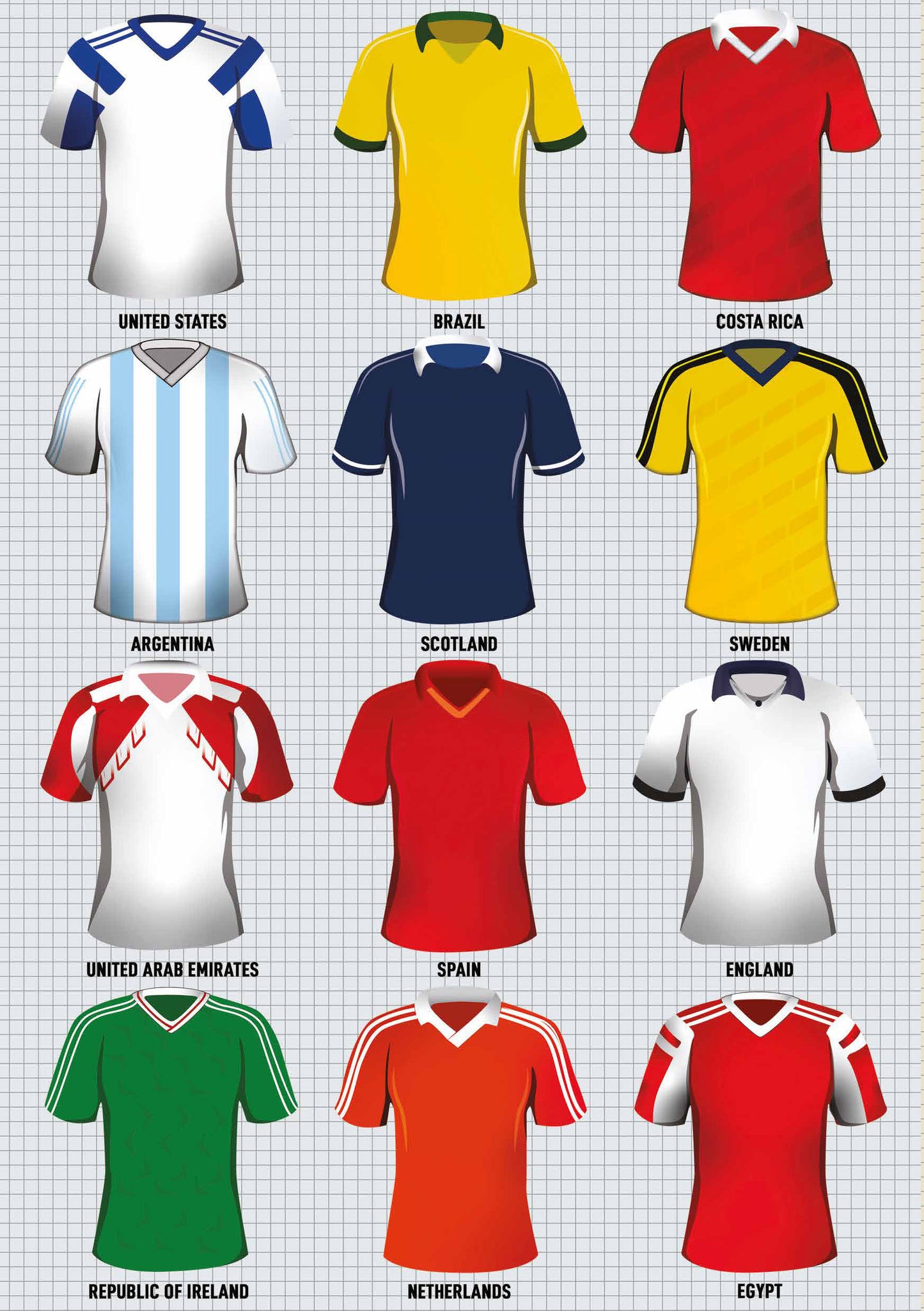 Vintage Football Tops A5 Notebook