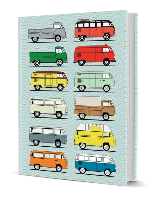 Camper Van Hardcover A5 Notebook