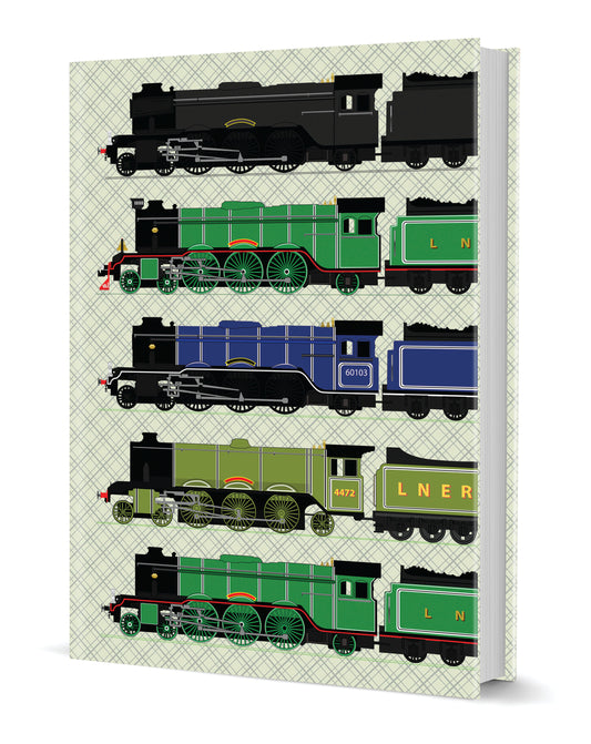Flying Scotsman Hardcover A5 Notebook