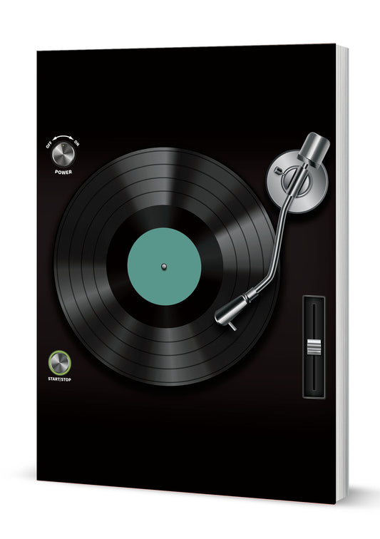 Turntable A5 Softback Notebook