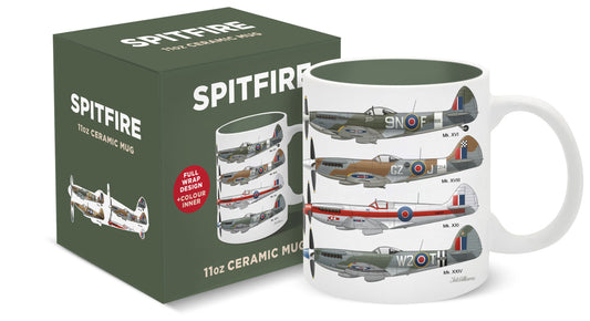 Spitfire Ceramic Mug with Gift Box (11oz)