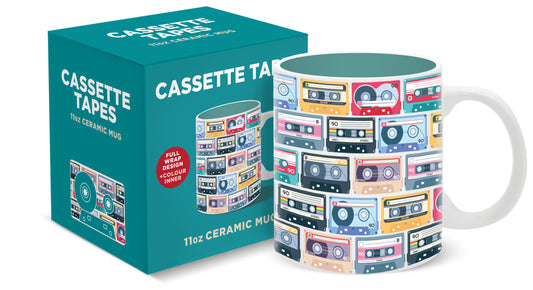 Cassette Tapes Ceramic Mug with Gift Box (11oz)