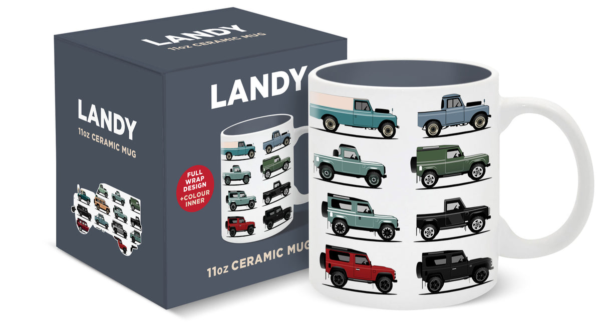 Landy Ceramic Mug with Gift Box (11oz)