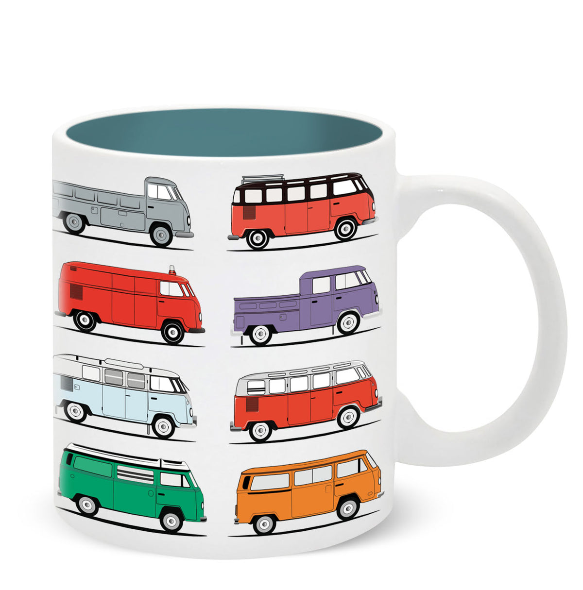 Camper Van Ceramic Mug with Gift Box (11oz)