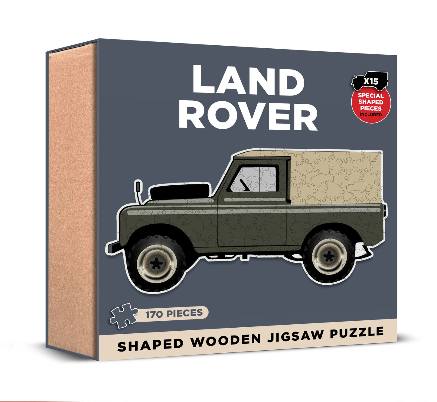 Landy Shaped Wooden Jigsaw Puzzle