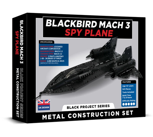 Blackbird SR71 Airplane Construction Set