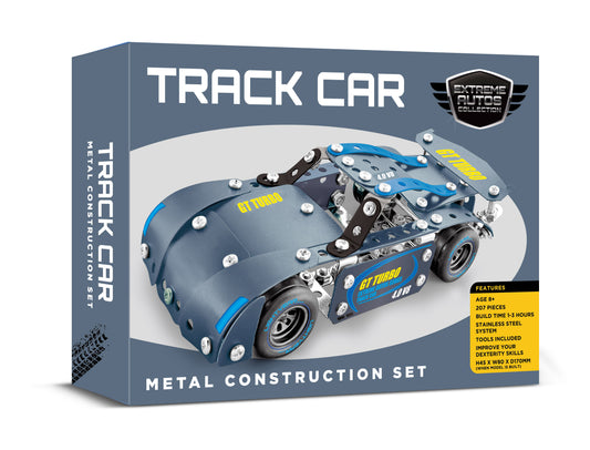 Track Car Metal Construction Set