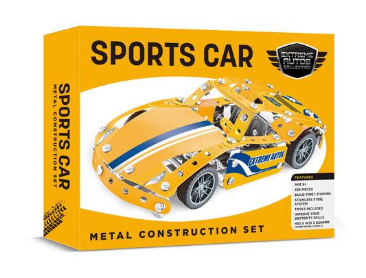 Sports Car Metal Construction Set