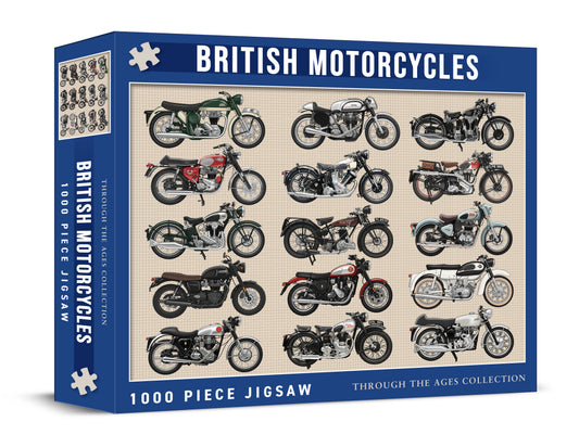 British Motorcycles 1000 Piece Jigsaw