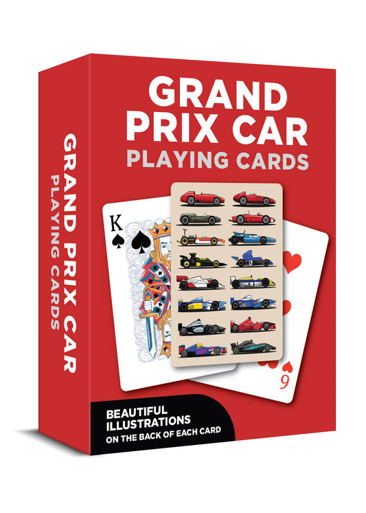 Grand Prix Car Playing Cards