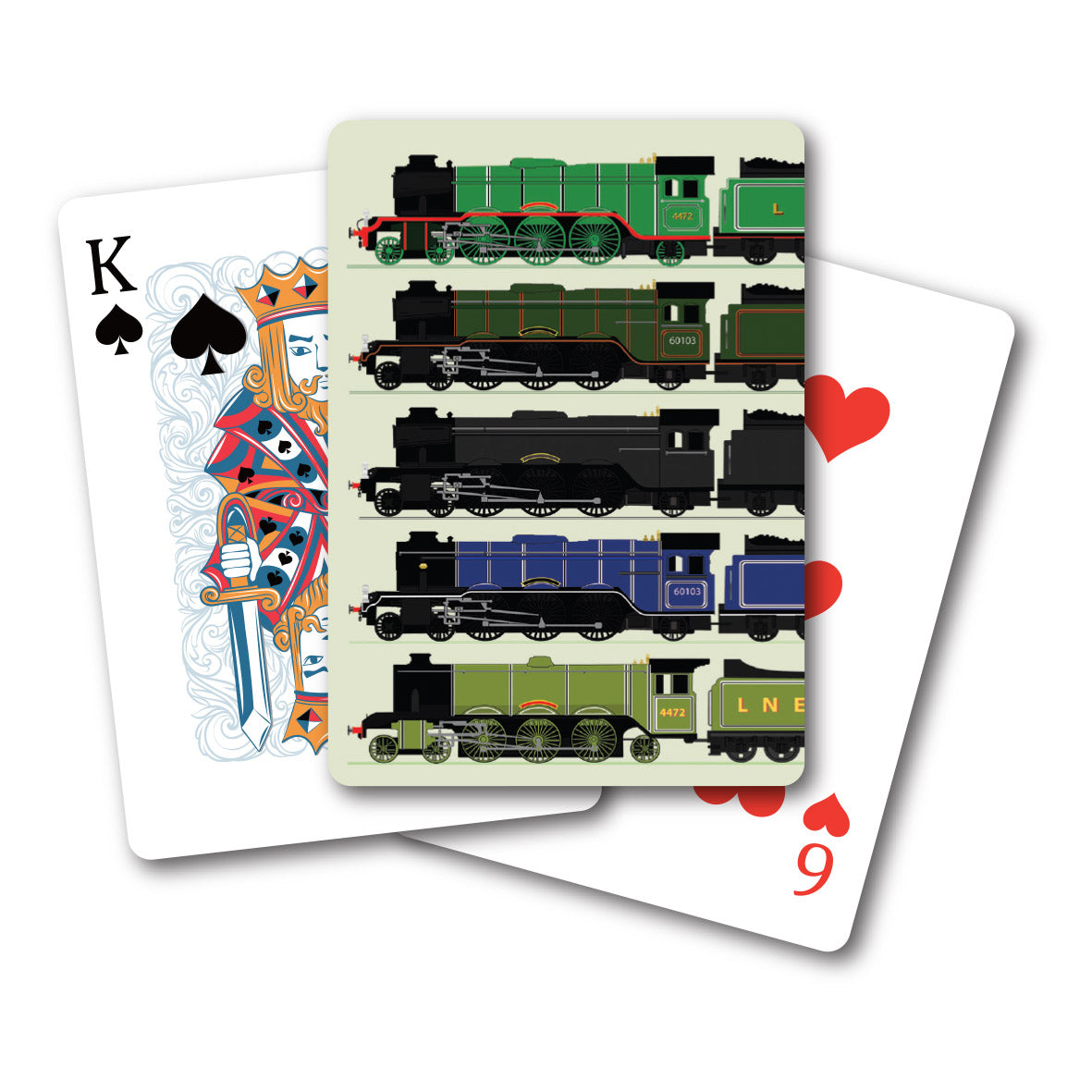 Flying Scotsman Playing Cards