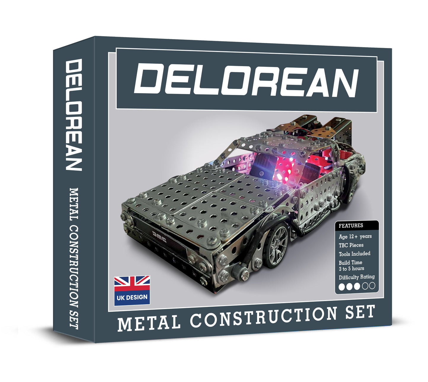 Delorean Metal Construction Set