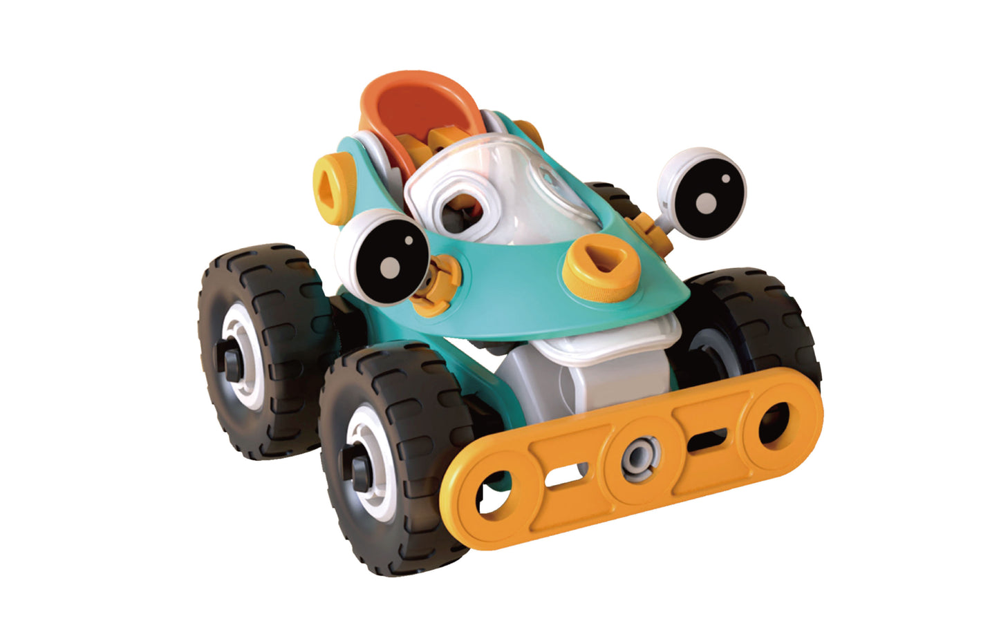 Digger Build n Play Rubber Construction Set