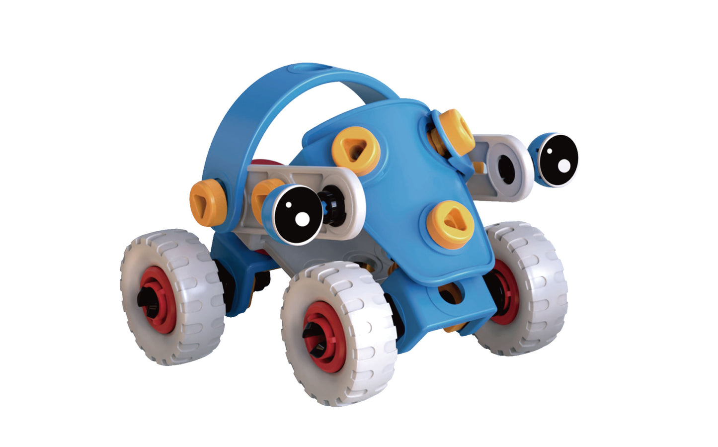 Car Build n Play Rubber Construction Set