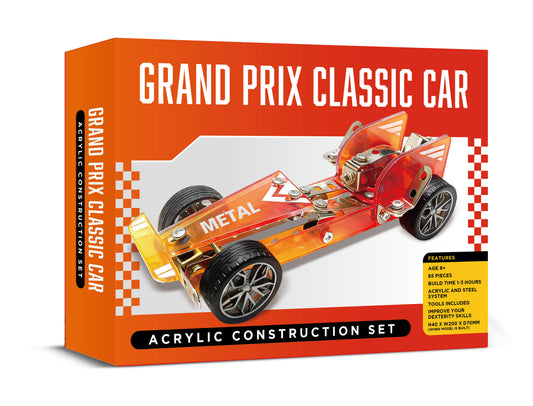Classic Grand Prix Car Acrylic Construction Set