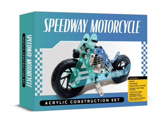 Speedway Motorcycle Acrylic Construction Set