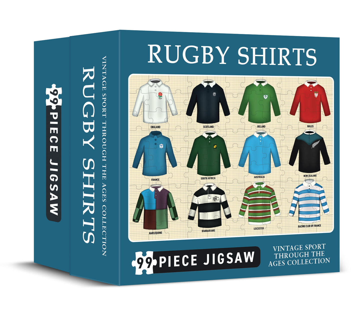 Rugby Shirts 99 Piece Jigsaw