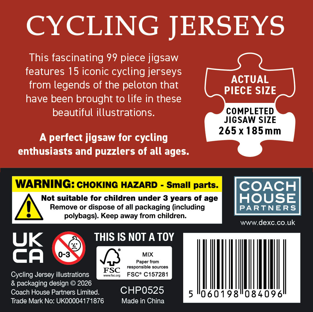 Cycling Jerseys 99 Piece Jigsaw